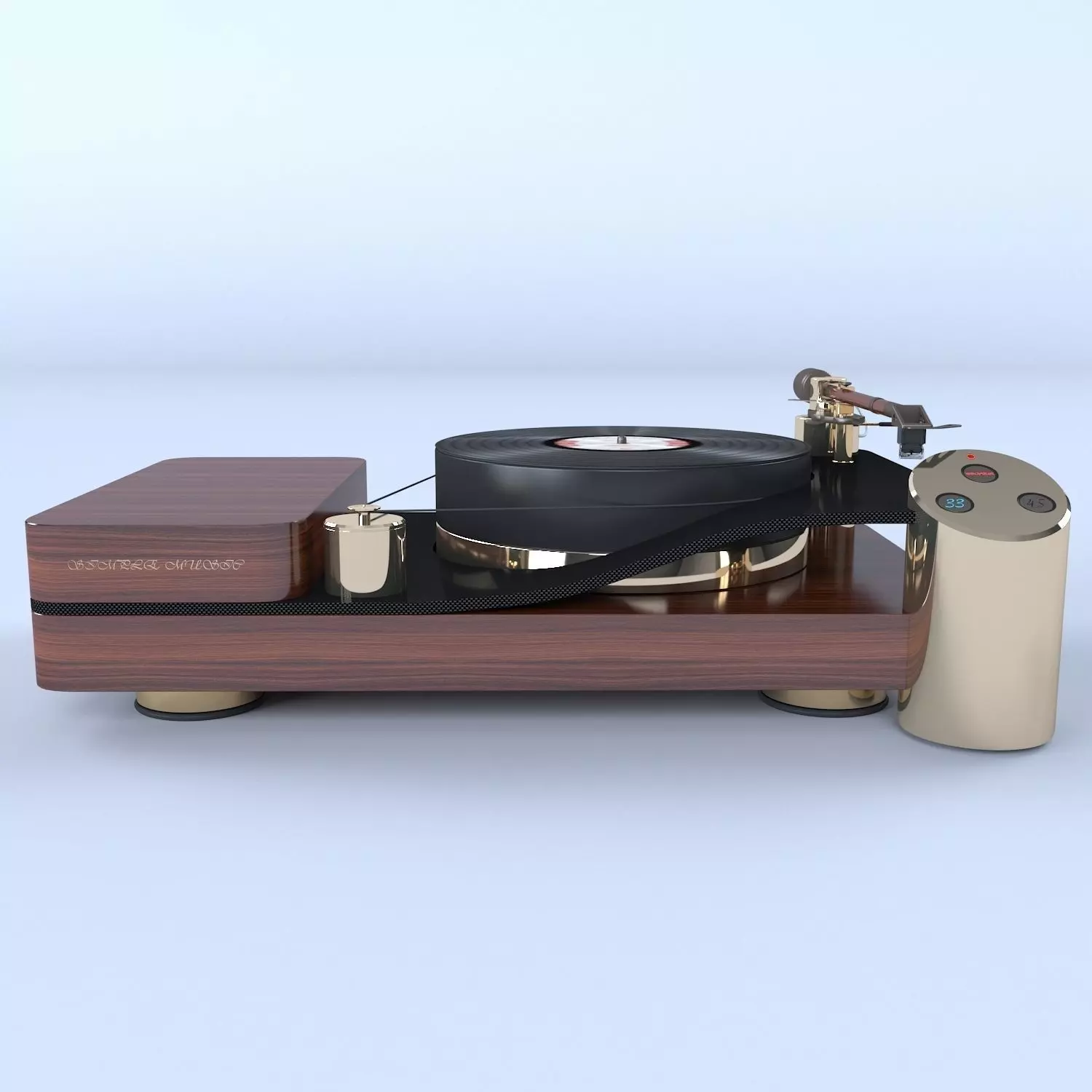 Turntable 3D model_0