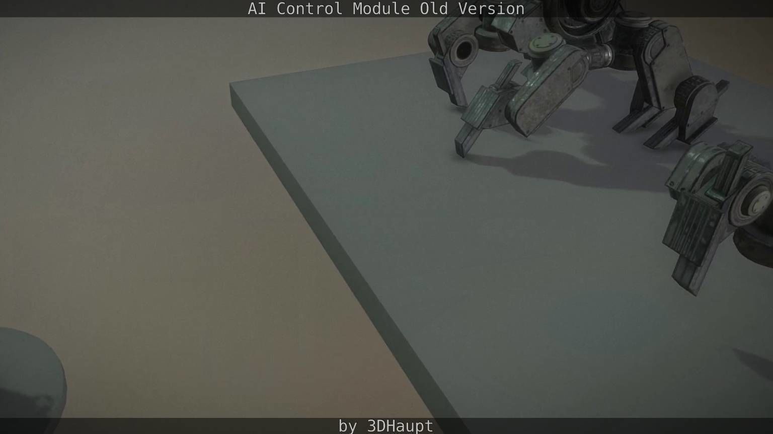 AI Control Module Old Version Low-poly 3D model_46