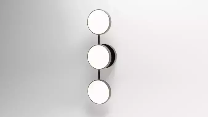 IKEA kabomba wall led lamp 3D model