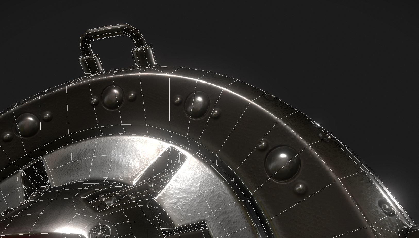 AI Control Module Collection Low-poly 3D model_20