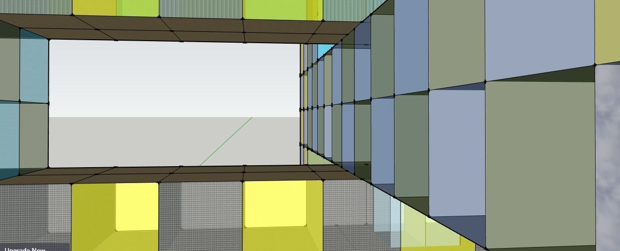 Tangle Complex Low-poly 3D model_7