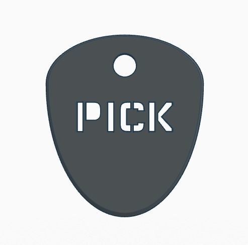 PICK 1mm 3D print model