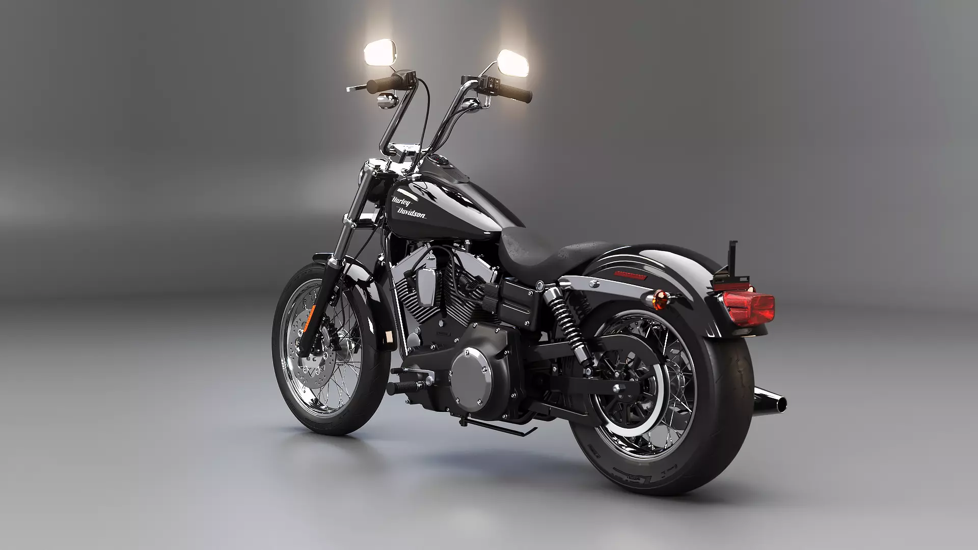 FXDBI Street Bob 3D model