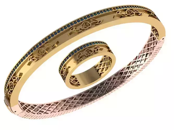 Bracelet and Ring New code256