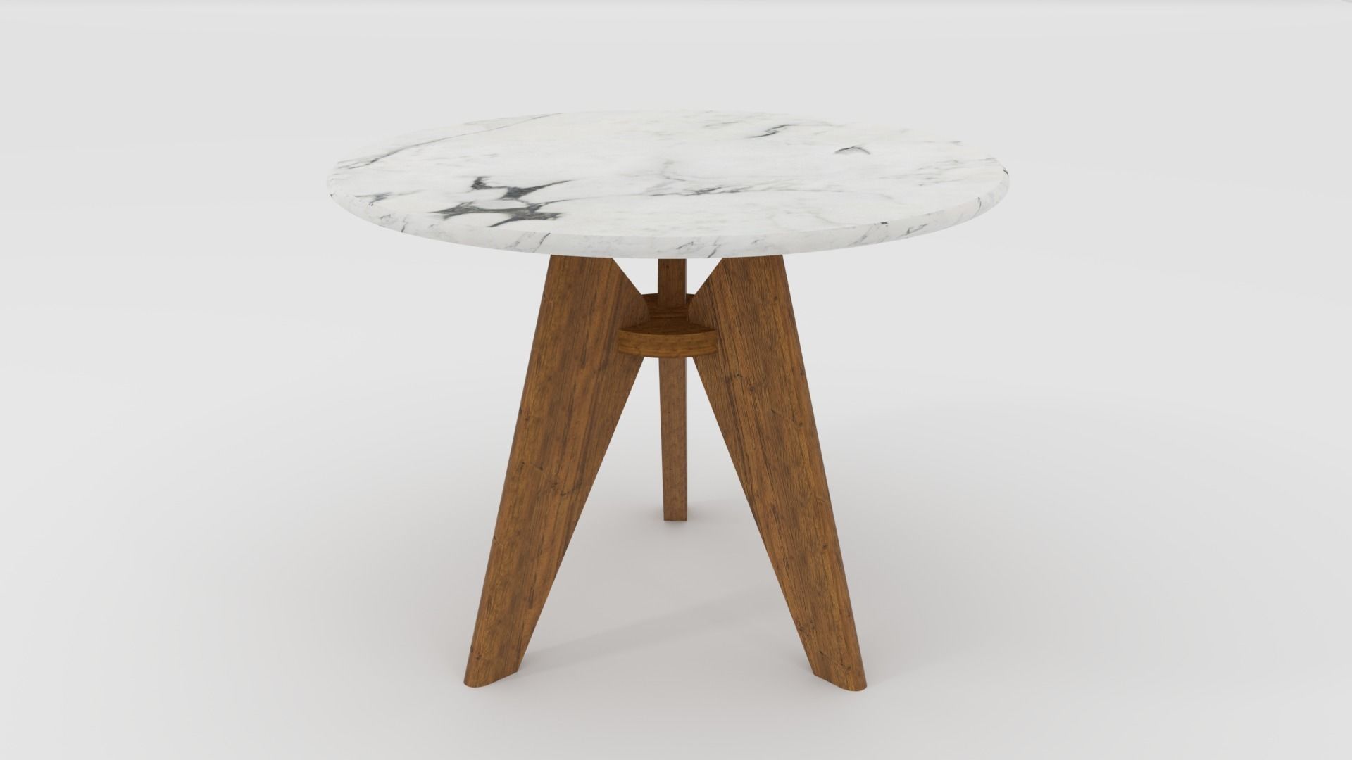 Alicante Marble Coffee Table Free 3D model
