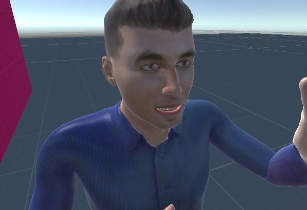 High Quality Civilian Man Low-poly 3D model_2