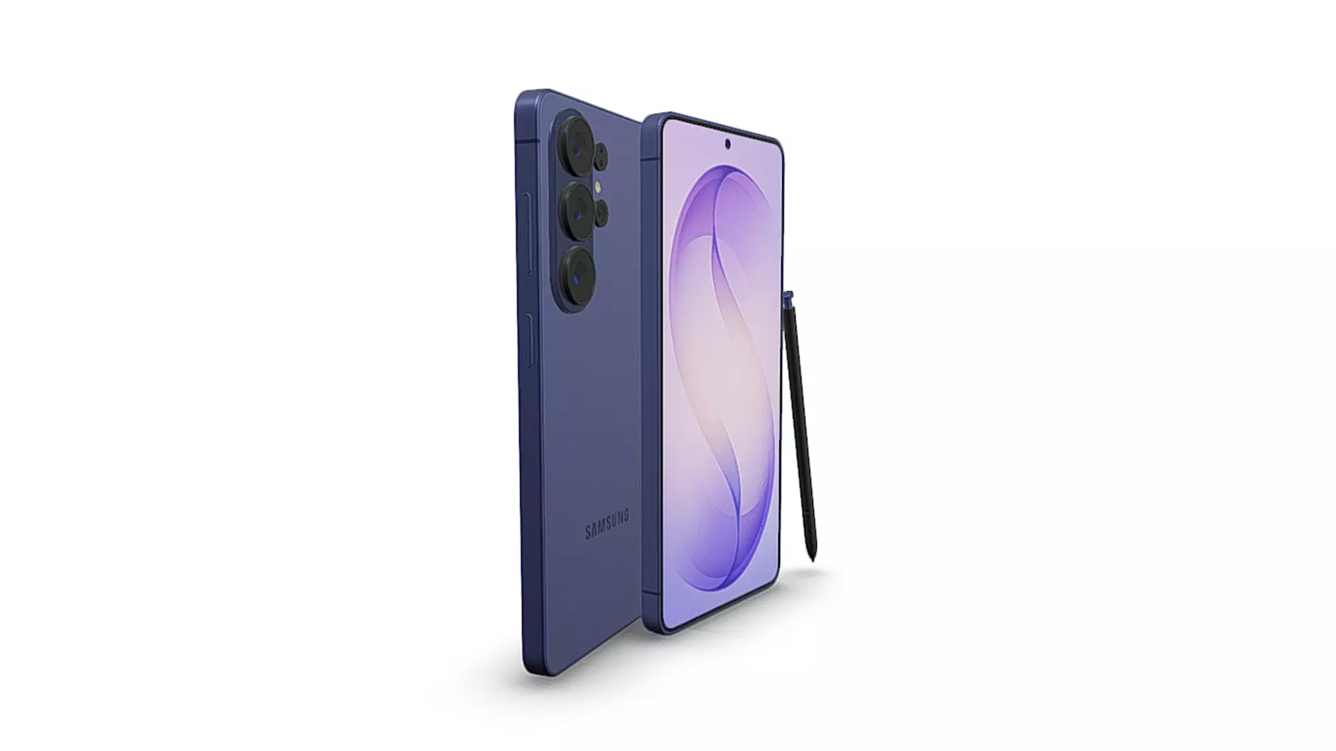 3D model Samsung Galaxy S26 Ultra Cobalt Violet VR / AR / low-poly