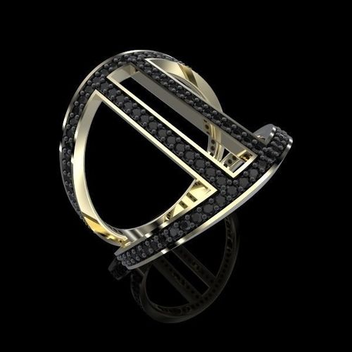 RING VIHAD LINES 3D print model