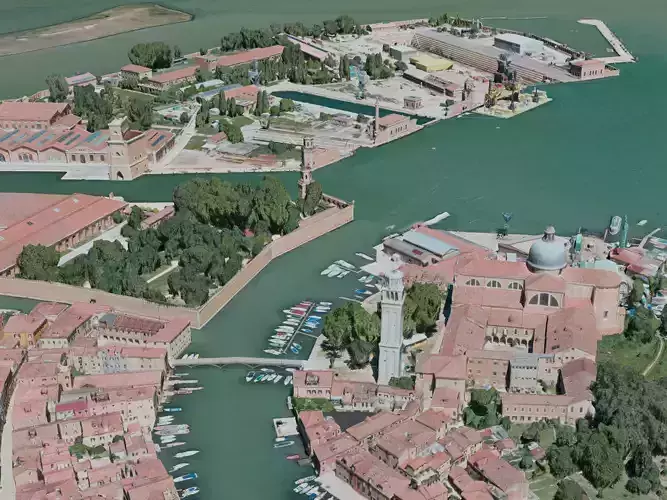 Venice City 3D model 6