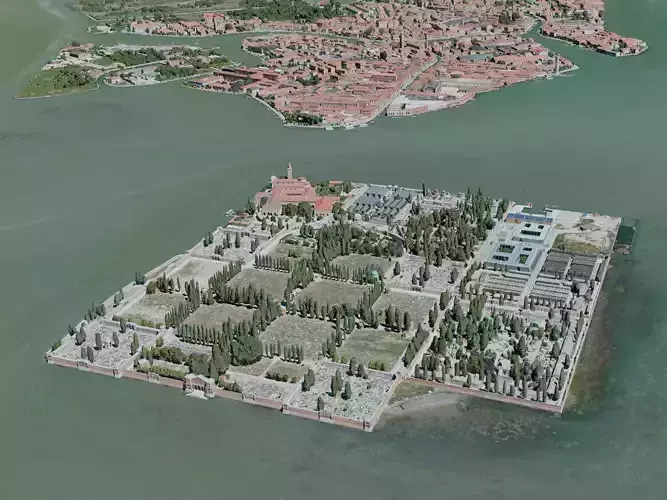 Venice City 3D model 5