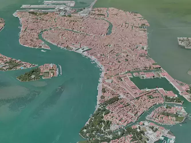 Venice City 3D model