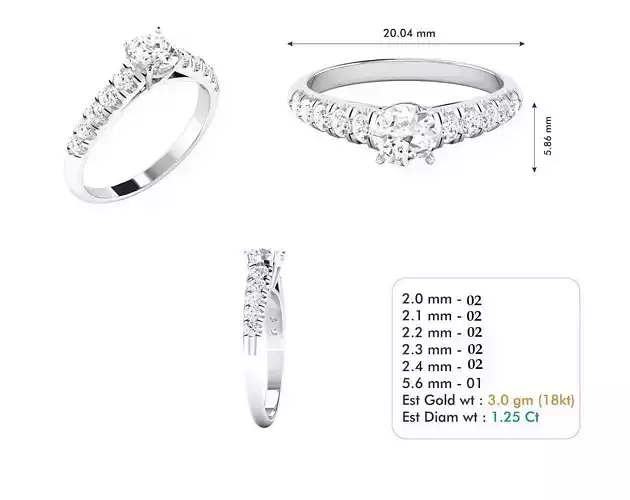 Woman Ring special seri code R3636