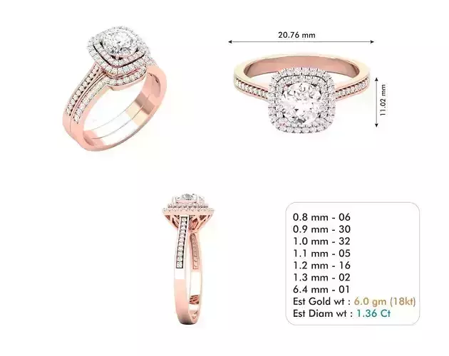 Woman Ring special seri code R3641