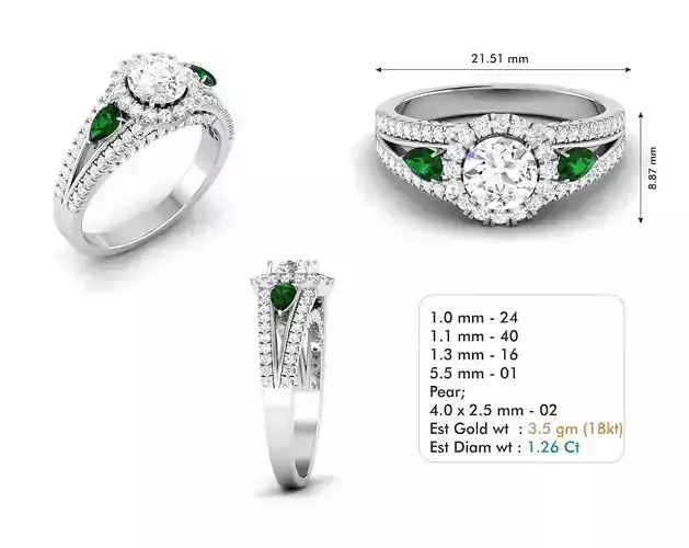Woman Ring special seri code R3845