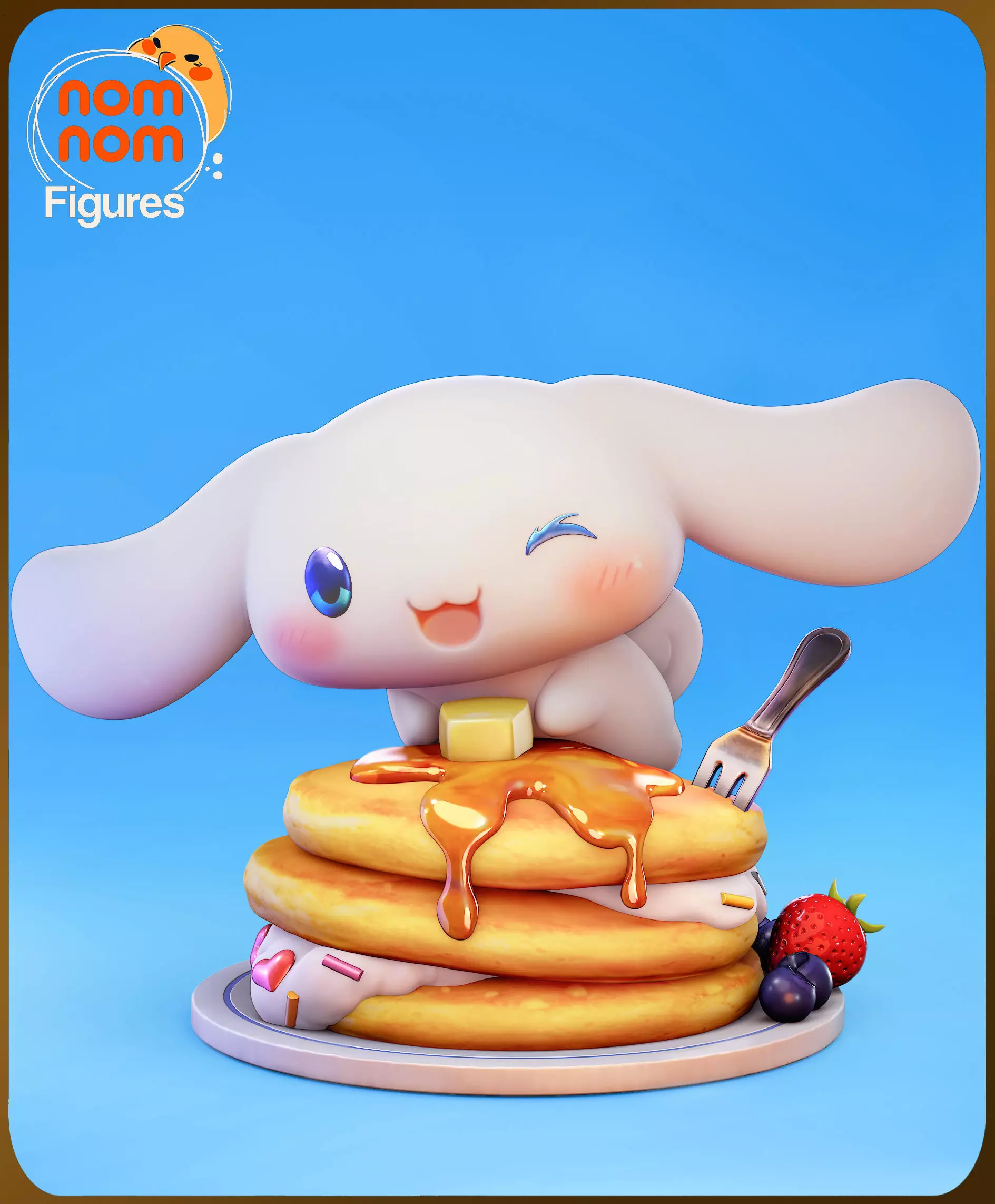 Chibi Cinnamoroll - Hello Kitty 3D print model