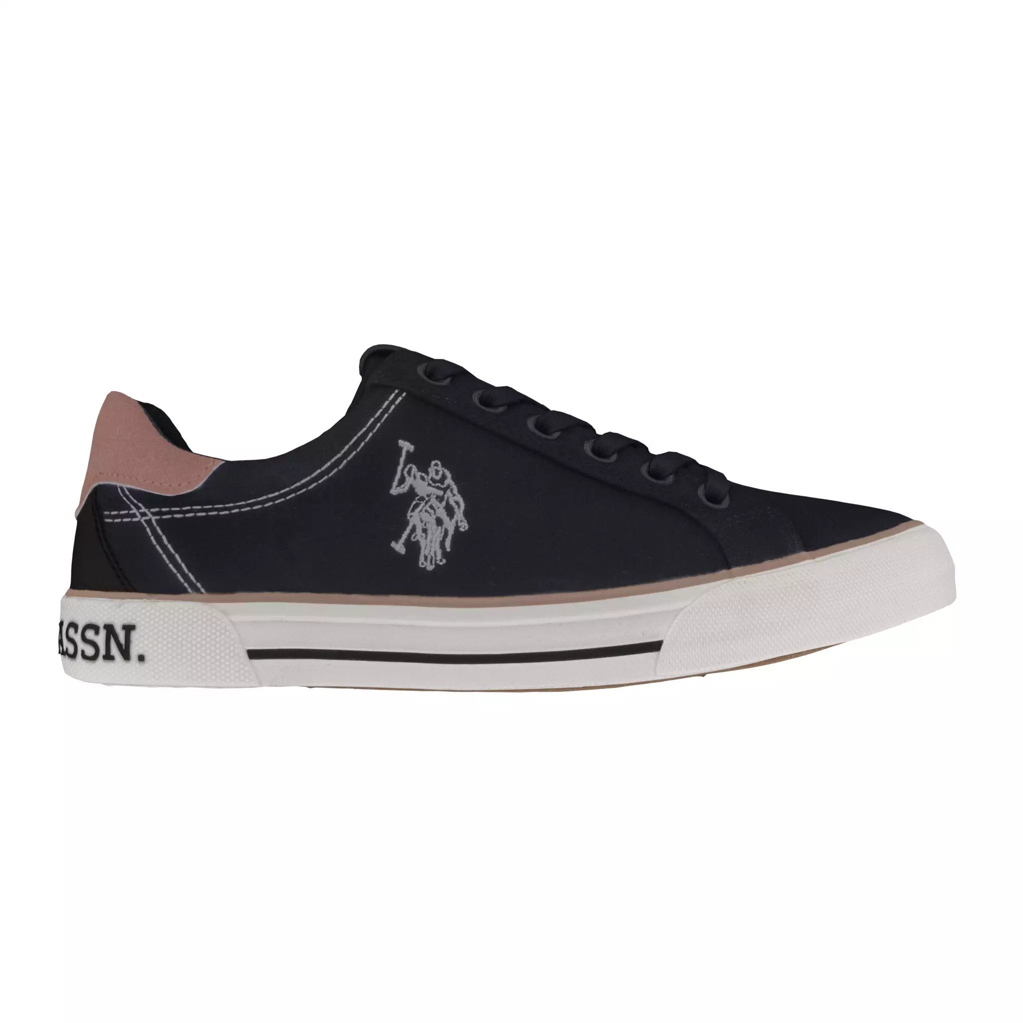 US Polo Assn USPA Rachel 3FX Black Low-poly 3D model