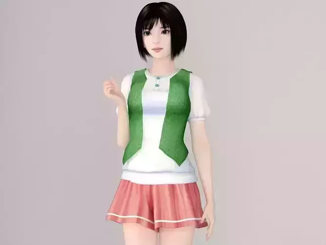 Satomi various outfit pose 03