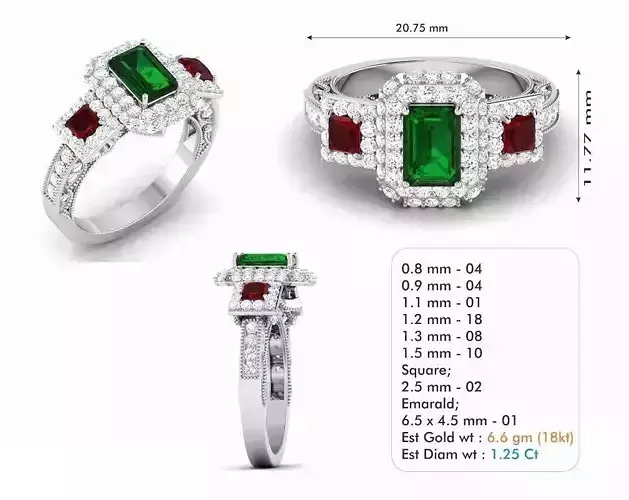 Woman Ring special seri code R6554