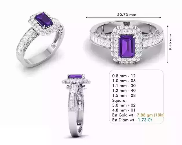 Woman Ring special seri code R6560