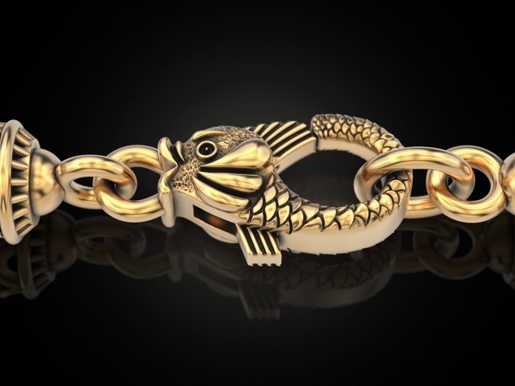 Lock fish Update 3D print model_10