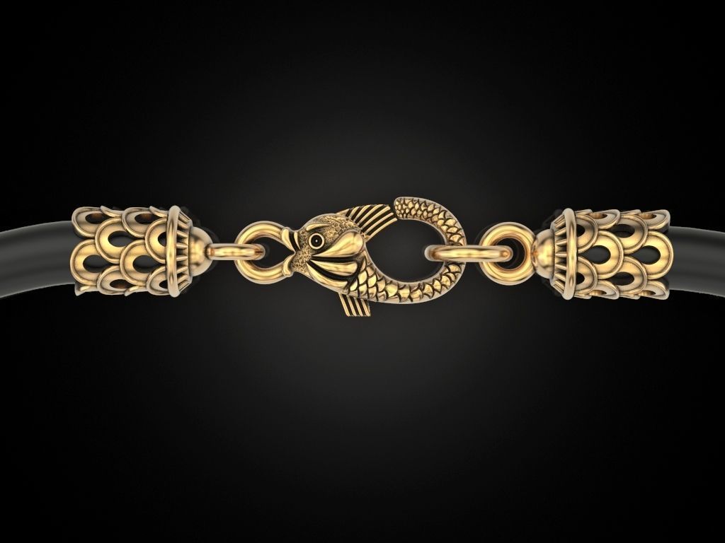 Lock fish Update 3D print model_9