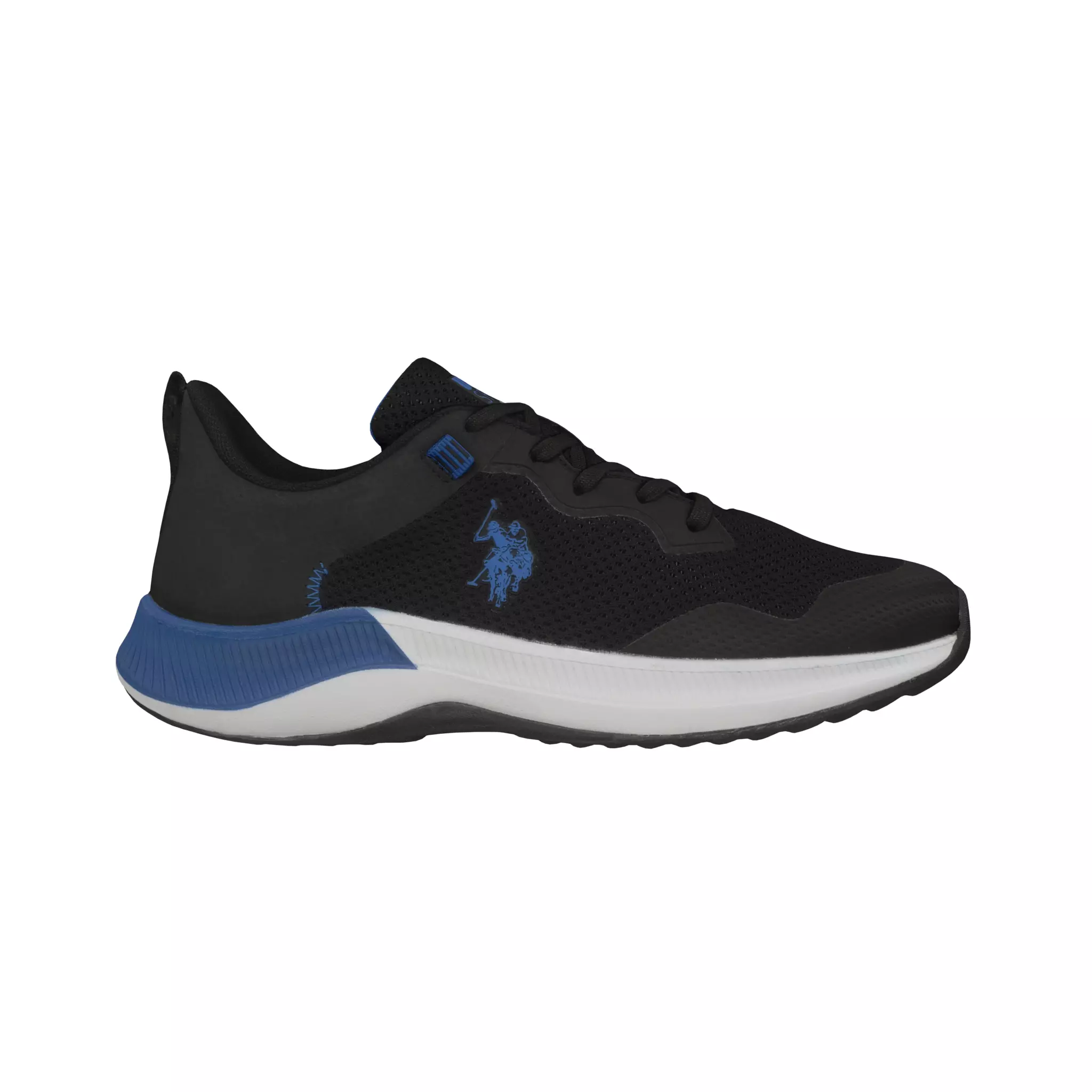 US Polo Assn USPA Florin 3FX Black Low-poly 3D model