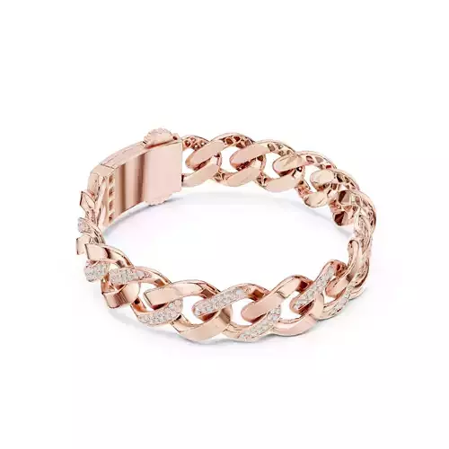 Monaco Chain Bracelet 3dm stl renders animation details 