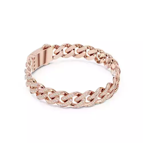Monaco Chain Bracelet 3dm stl renders animation details 