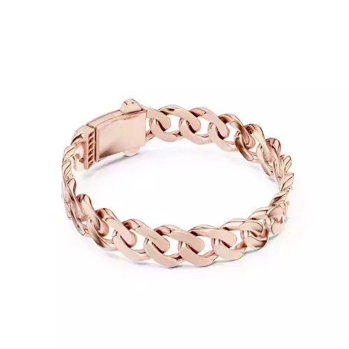 Monaco Chain Bracelet 3dm stl renders animation details 