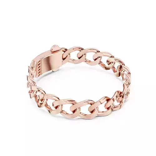 Monaco Chain Bracelet 3dm stl renders animation details 