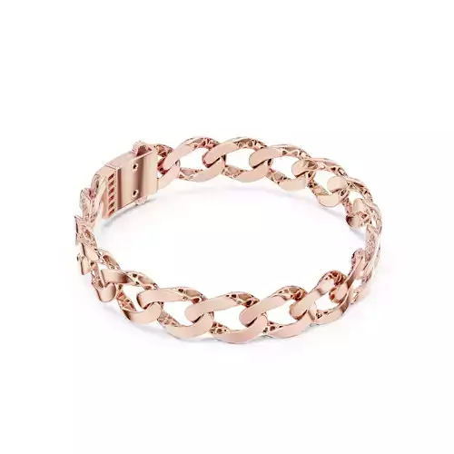 Monaco Chain Bracelet 3dm stl renders animation details 