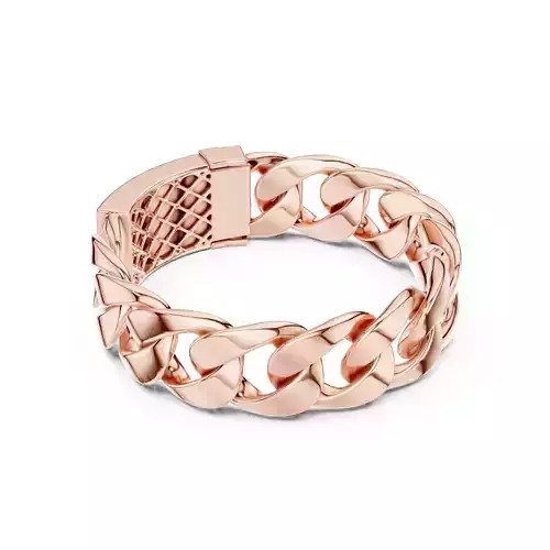 Monaco Chain Bracelet 3dm stl renders animation details 