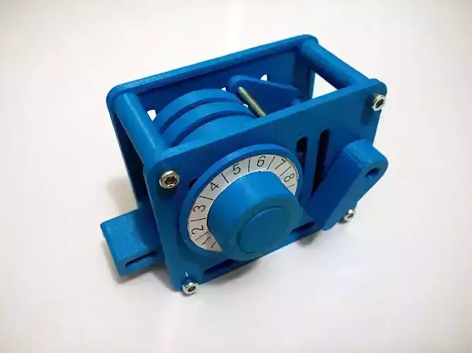 Combination Lock 3D print model