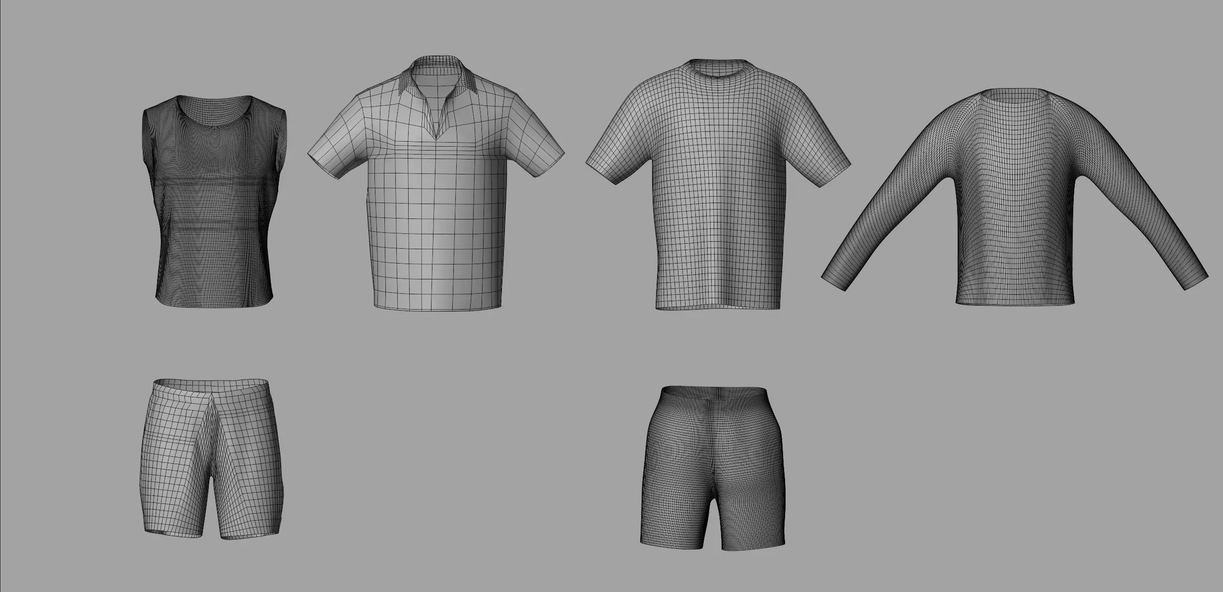 Clothes Free 3D model