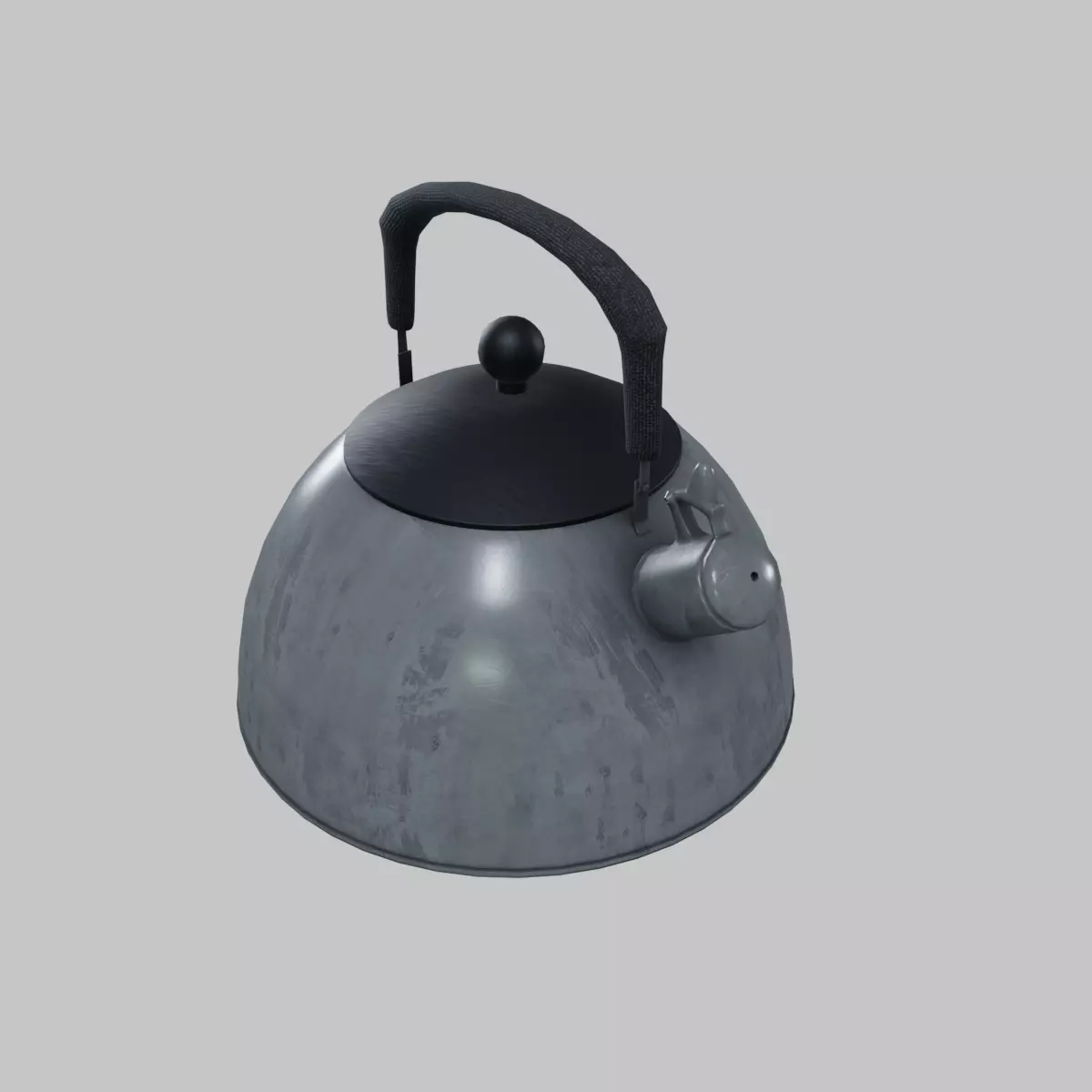 Kettle Low-poly 3D model