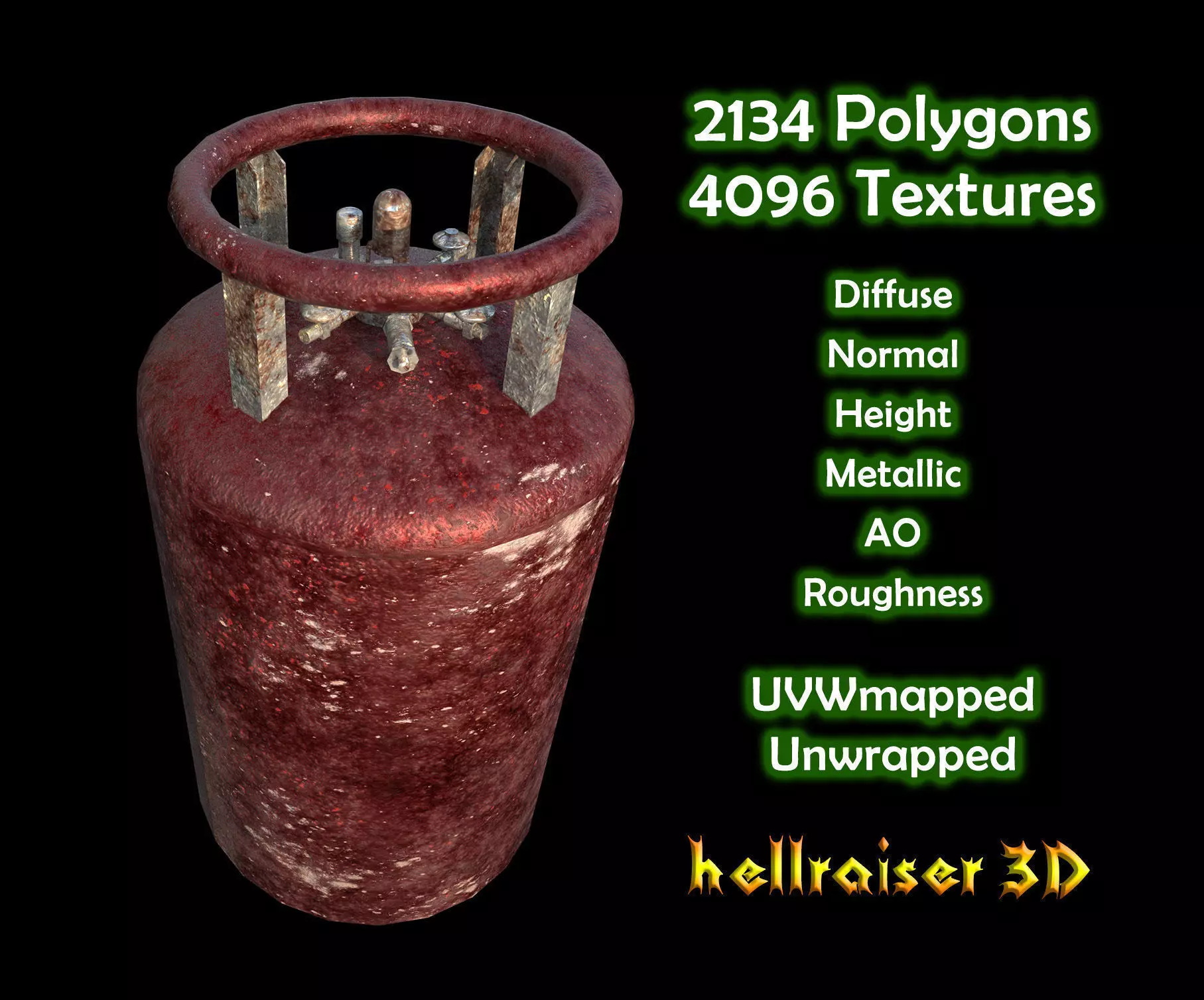 Laboratory Tank - PBR - Textured Low-poly 3D model_0