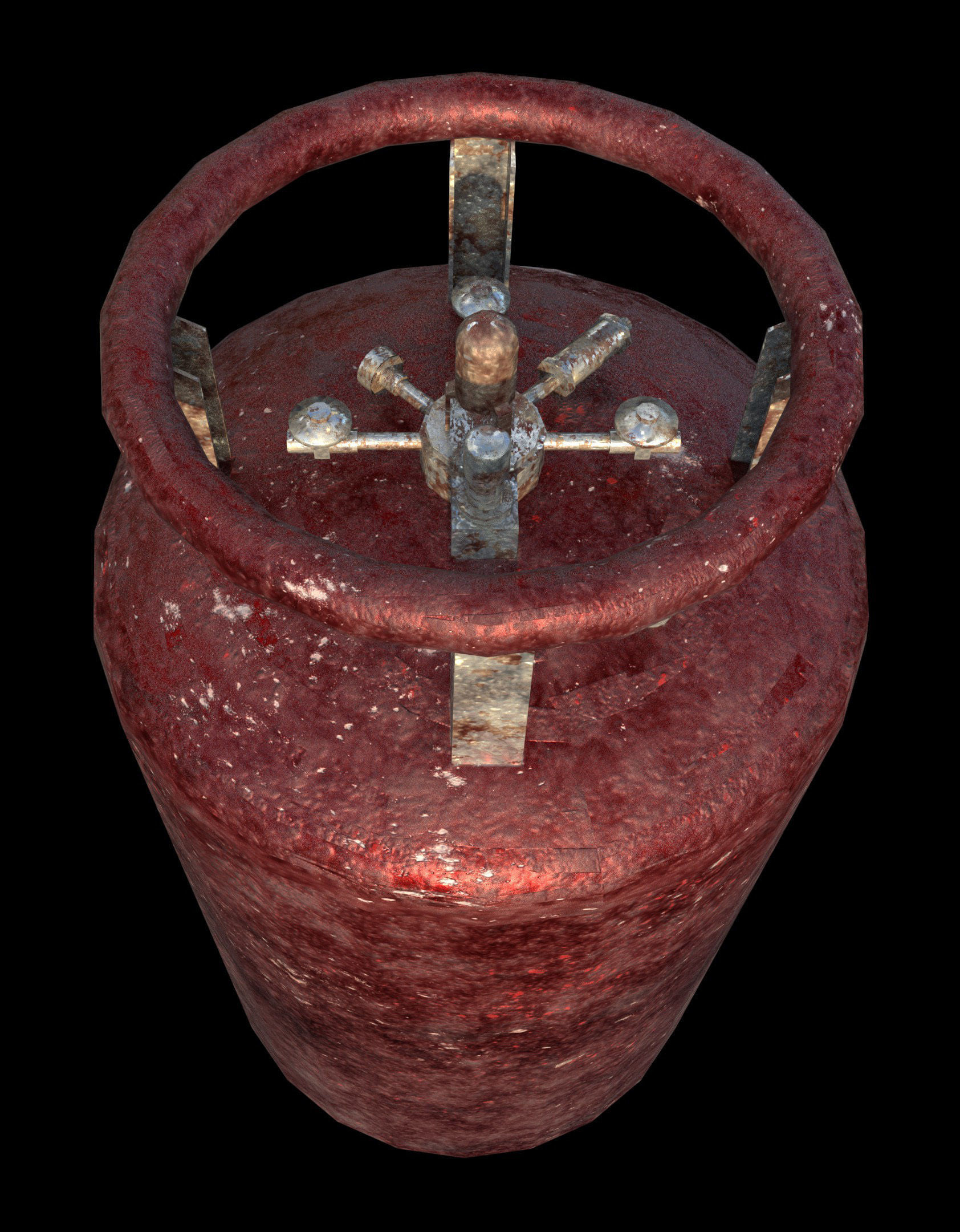 Laboratory Tank - PBR - Textured Low-poly 3D model_1