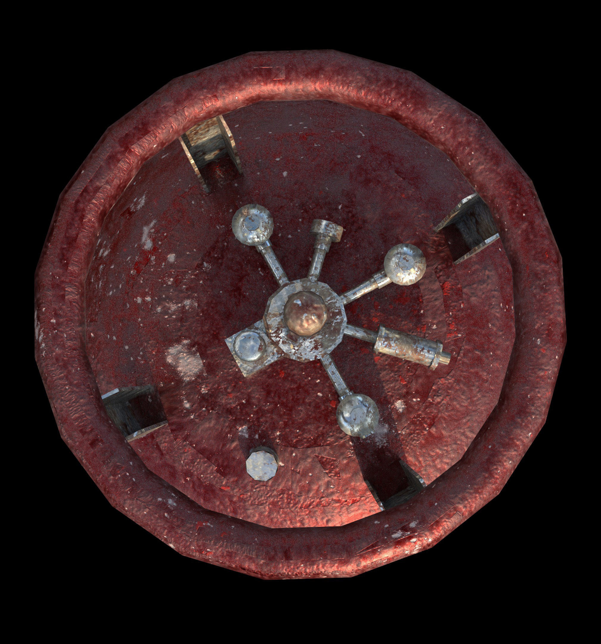 Laboratory Tank - PBR - Textured Low-poly 3D model_3