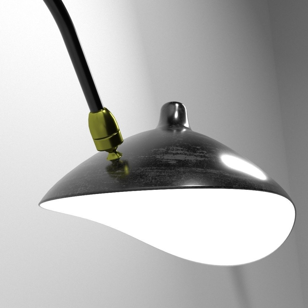 Loft Sconce 3D model_3