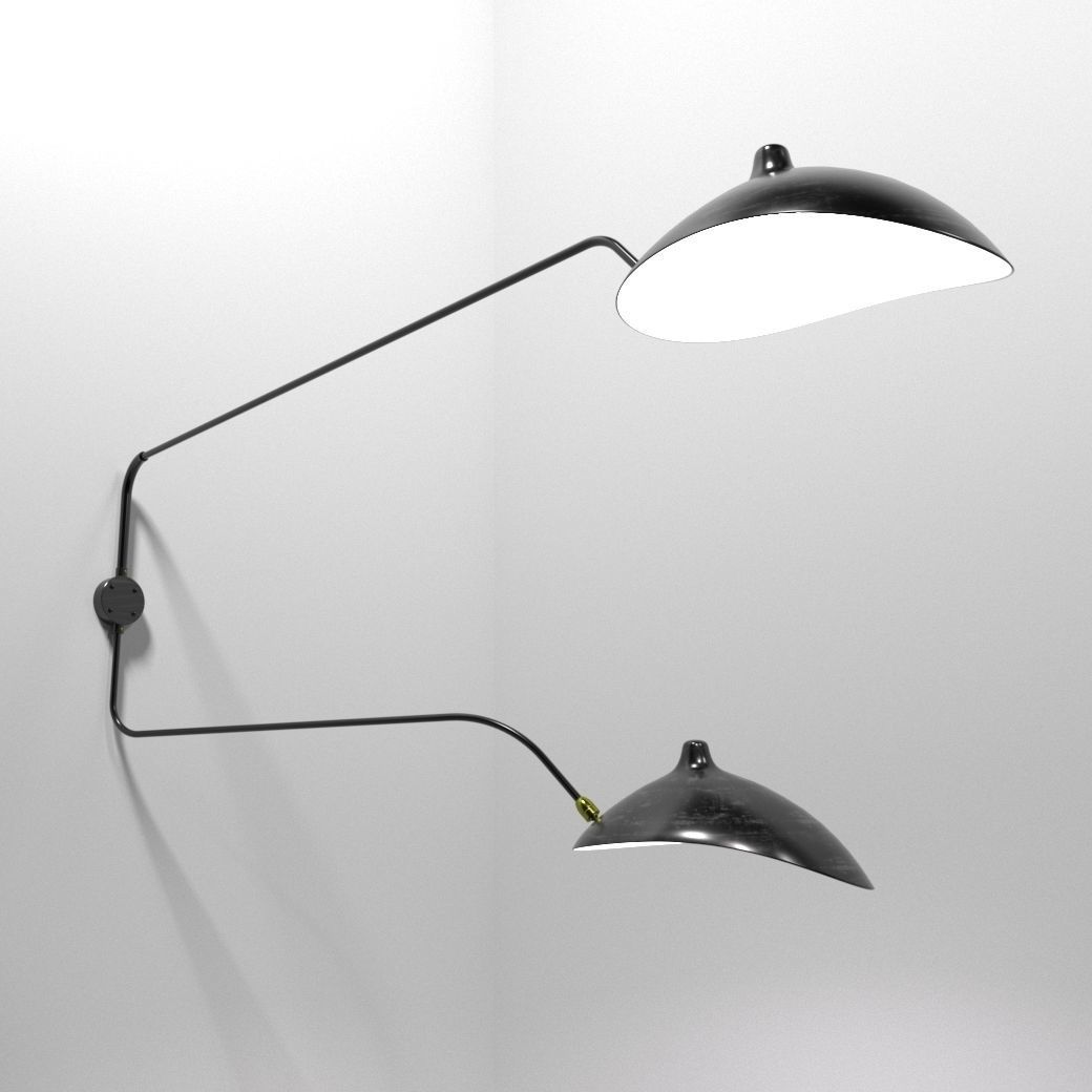 Loft Sconce 3D model_1