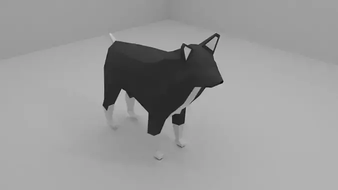 Dog LOWPOLY