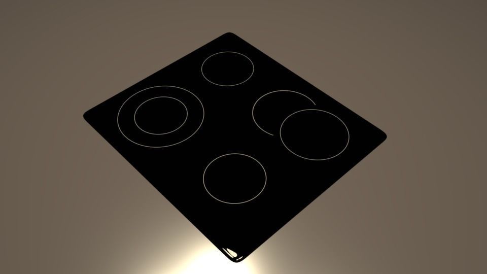 Electric Cooker 3D model_2