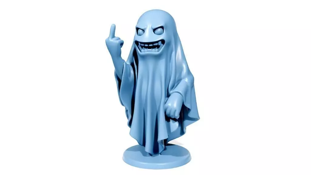 Funny ghost 3D print model