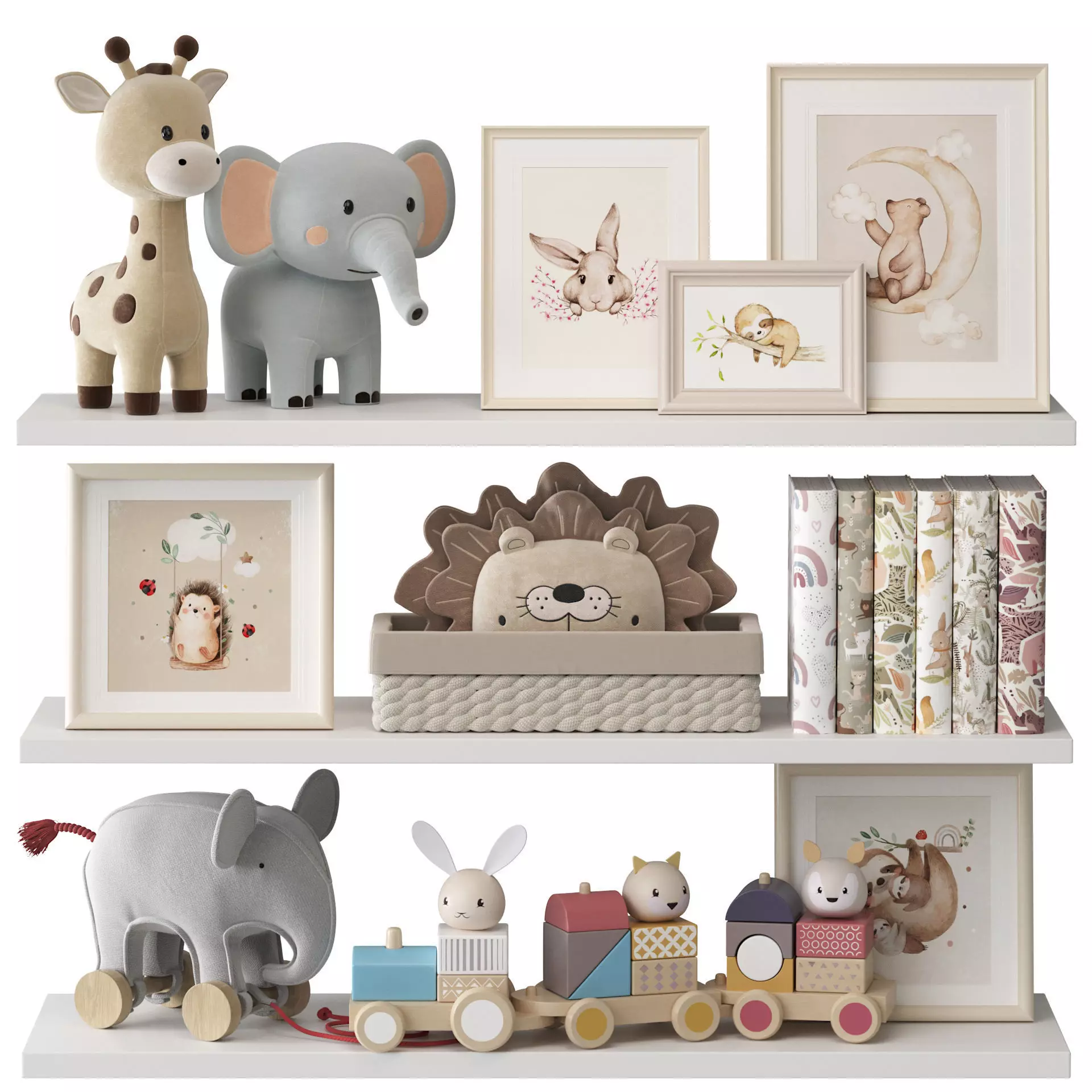 Decor for Kids Room 03 3D model