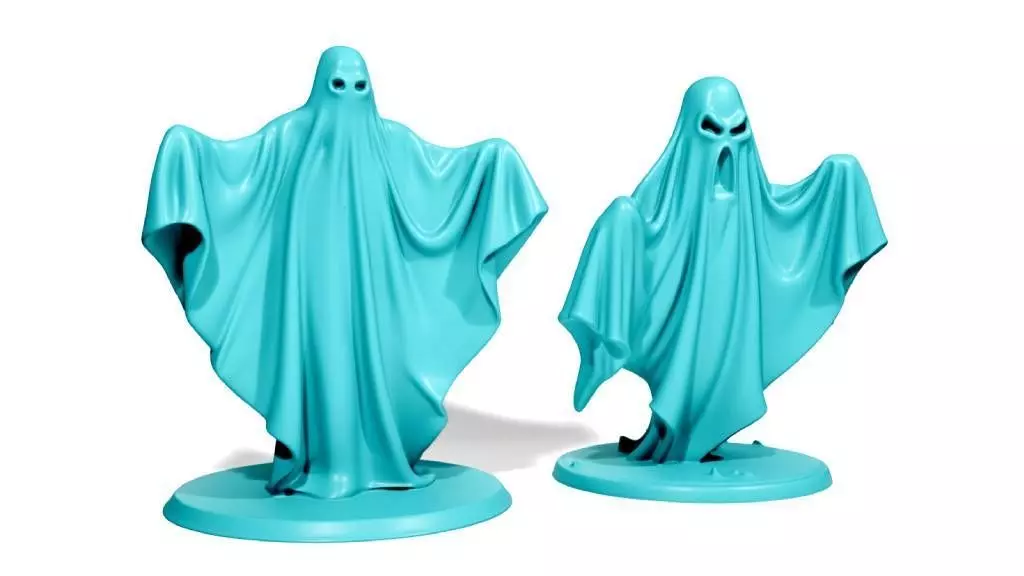 Ghosts 3D print model