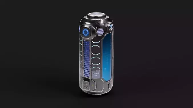 Sci-Fi Energy Cell Battery