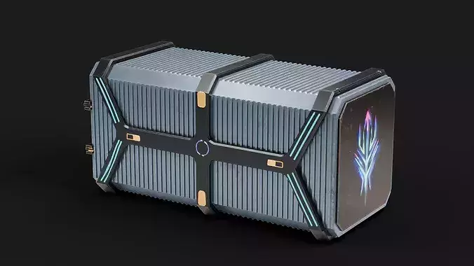 Sci-Fi Cargo Container