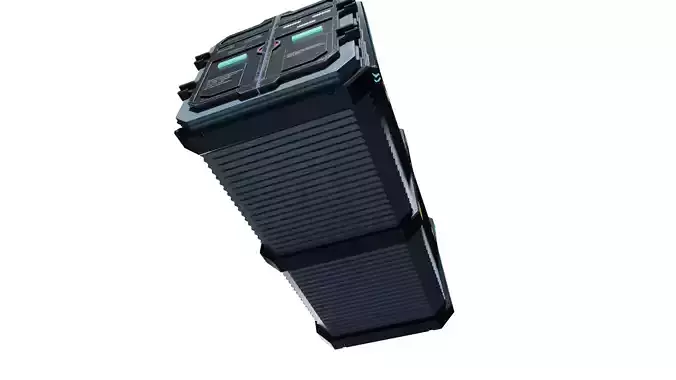 Sci-Fi Cargo Container