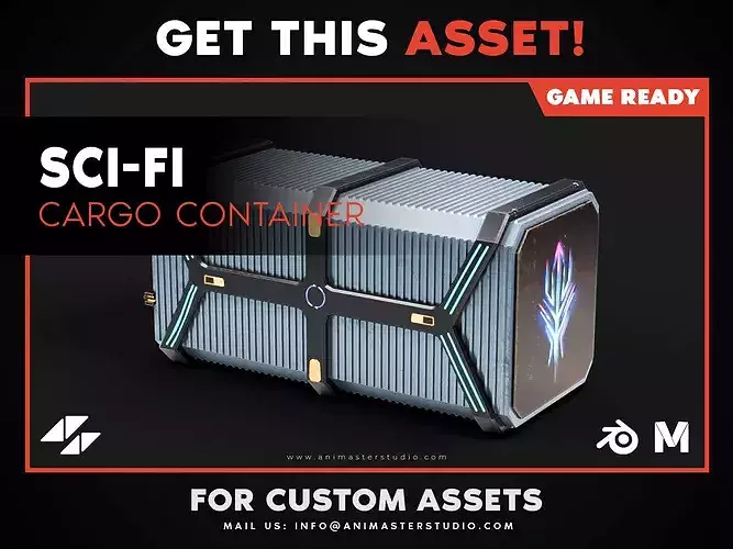 Sci-Fi Cargo Container