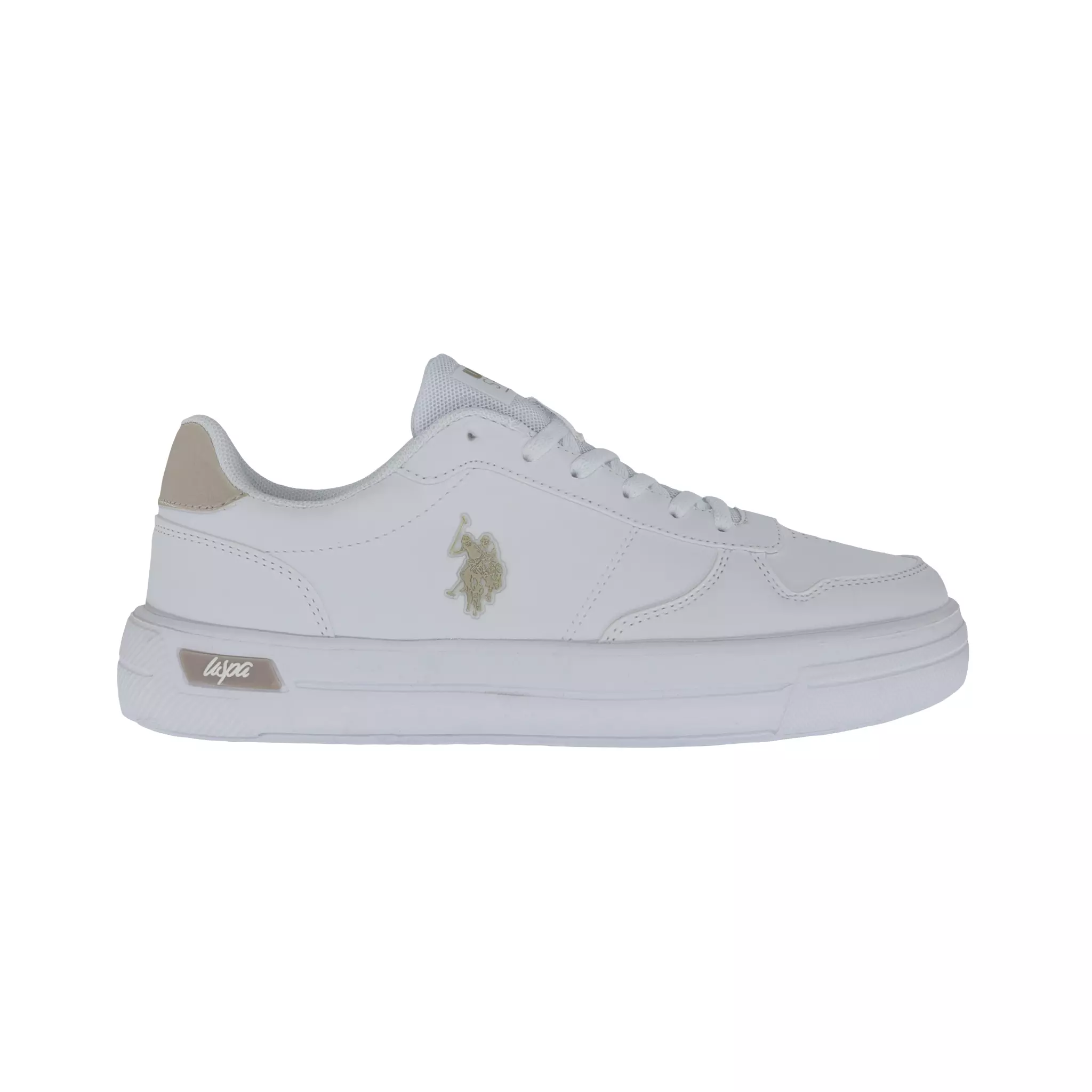US Polo Assn USPA Ellis 4FX White Low-poly 3D model